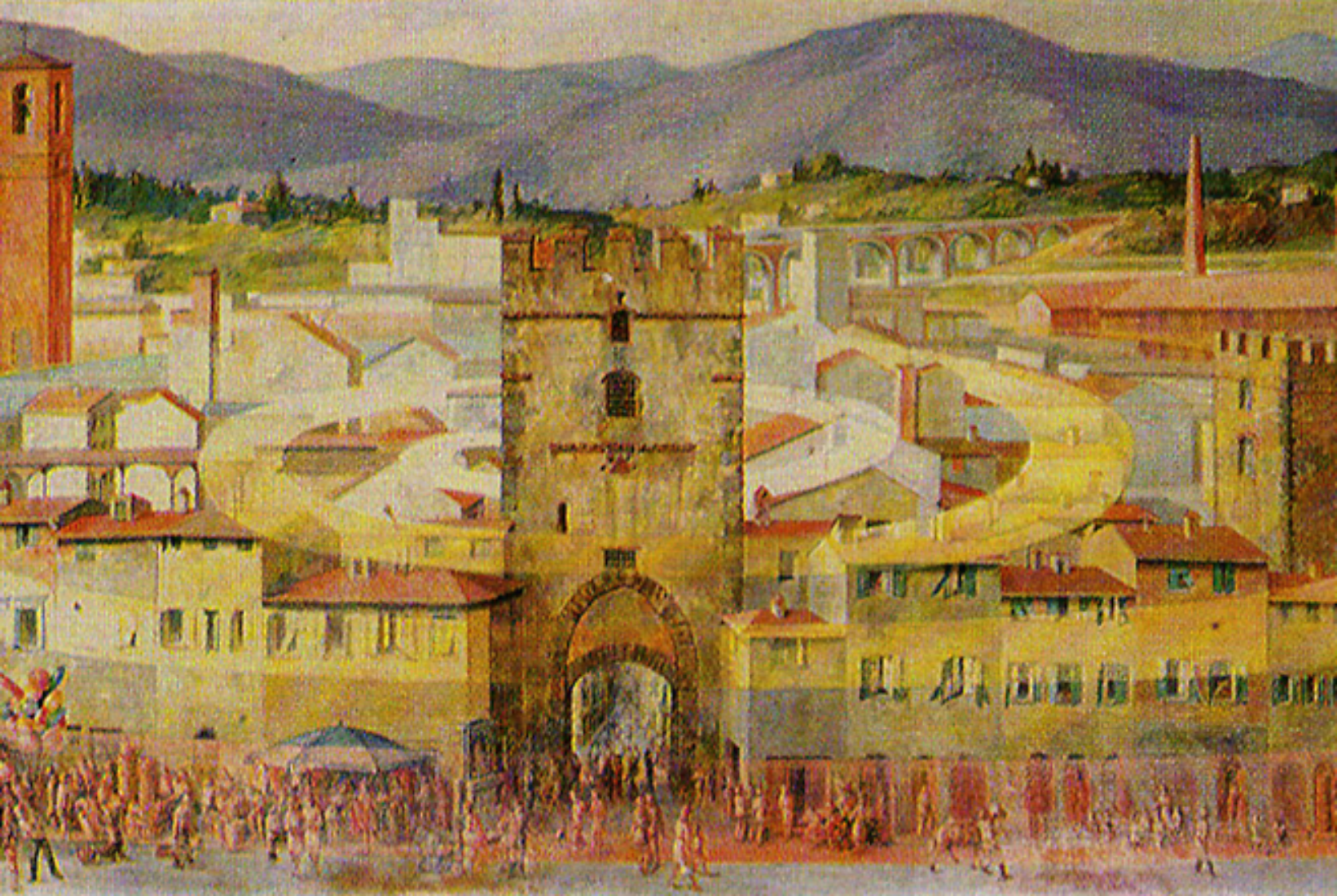 particolare pannelo di borgo